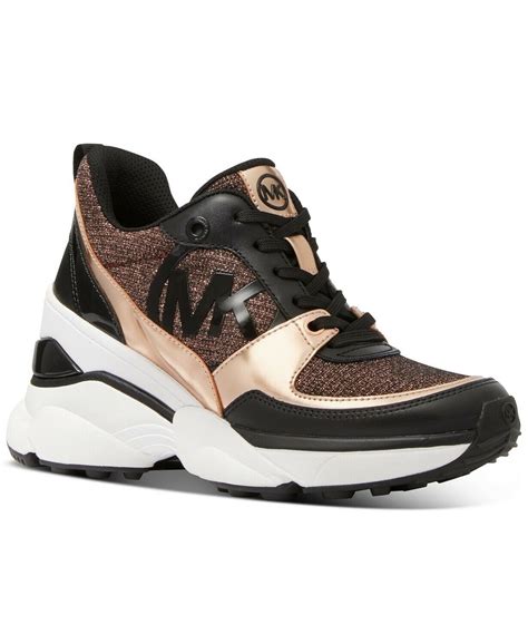 michael kors women's trainers sale|michael kors wedge trainers women.